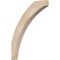 Ekena Millwork 3 1/2"W x 26"D x 34"H Thorton Smooth Knee Brace, Douglas Fir BRC04X26X34THR00SDF - alternate 1